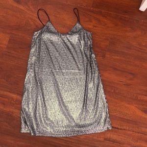 Nordstrom’s silver dress